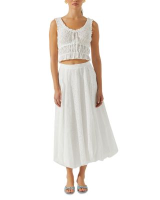 ASTR the Label - Kissel Cropped Top and Midi Skirt
