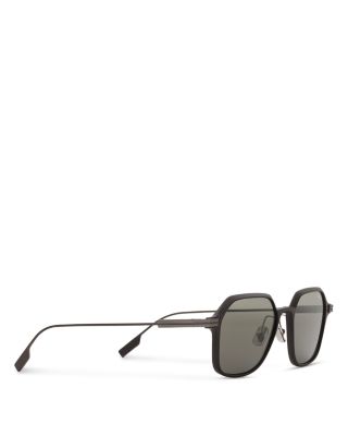 Aluminum & Metal Sunglasses, 53mm