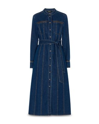 Myra Denim Midi Dress