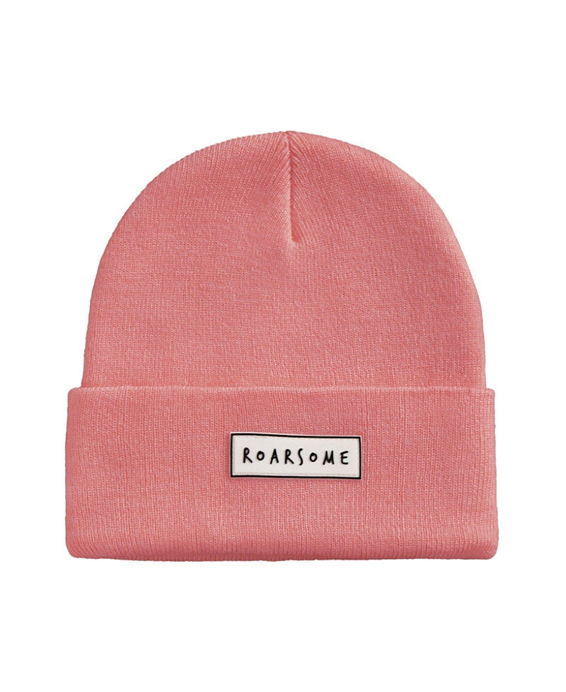Roarsome Kid's Beanie In Red