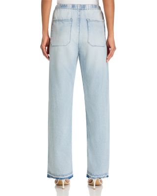 Logan Ultra Featherweight Wide Leg Jeans in Kierra