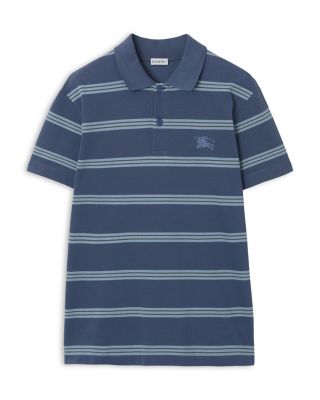 Striped Cotton Piqu&eacute; Polo Shirt