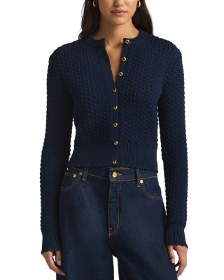 St. John - Re Edition Slub Texture Cardigan