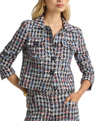 St. John - Americana Houndstooth Jacket