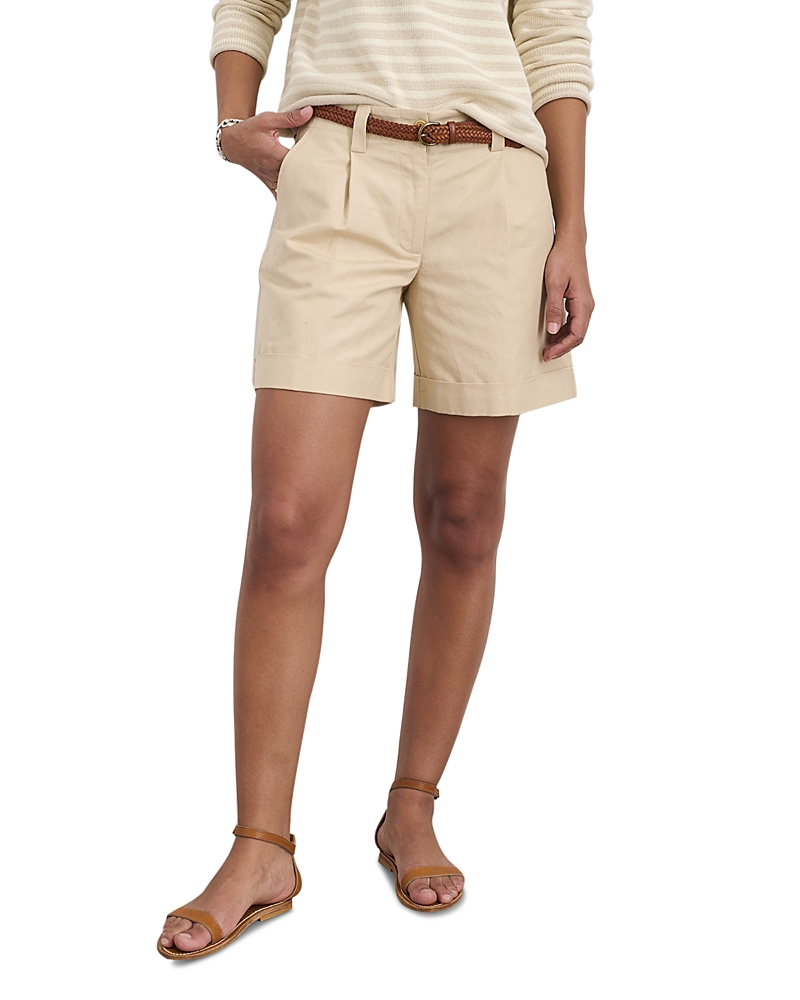 Alex Mill Soho Short In Cotton Linen In Tan