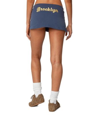 Brooklyn Embroidered Micro Skort