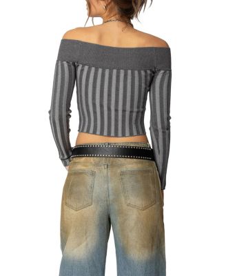 Daren Off Shoulder Knit Top