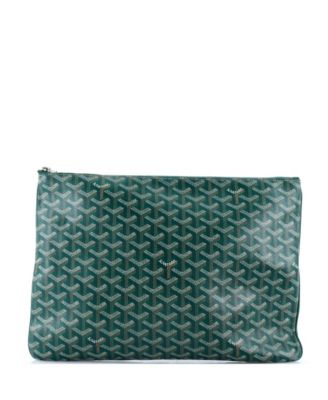 Pre-Owned Goyard - GM Senat Zip Pouch Coated Canvas