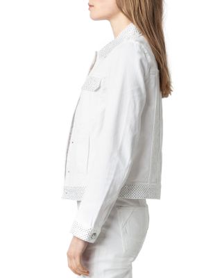 Kioky Strass Denim Jacket