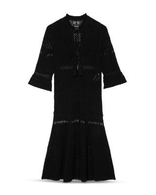 Memphisa Pointelle Knit Dress