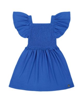 Deux par Deux - Girls' Textured Smocked Dress - Little Kid
