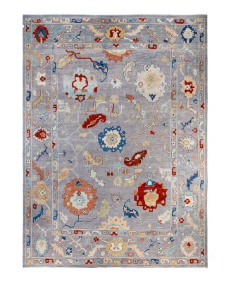 Bloomingdale's Colorful Oushak M1945 Area Rug, 9'10 x 13'8