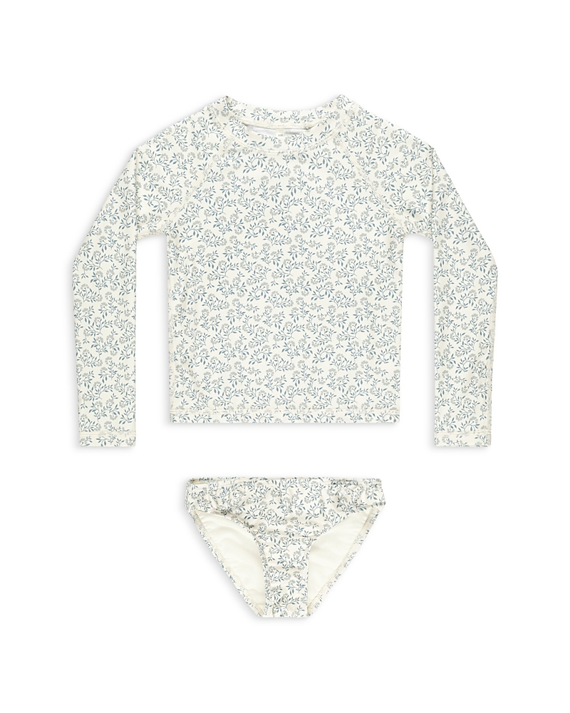 RYLEE + CRU GIRLS' MARYN RASHGUARD SET - LITTLE KID