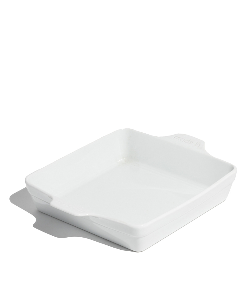 Made In Porcelain Square Baking Dish In White