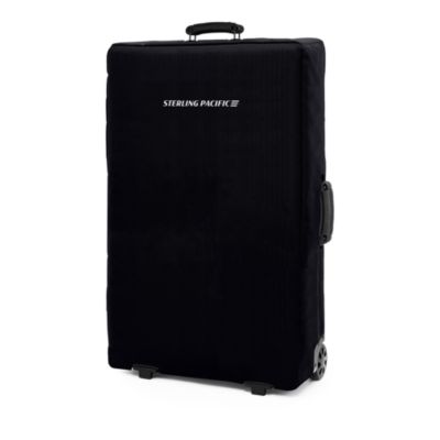 2 Wheel Aluminum XL Checked Suitcase, 80L