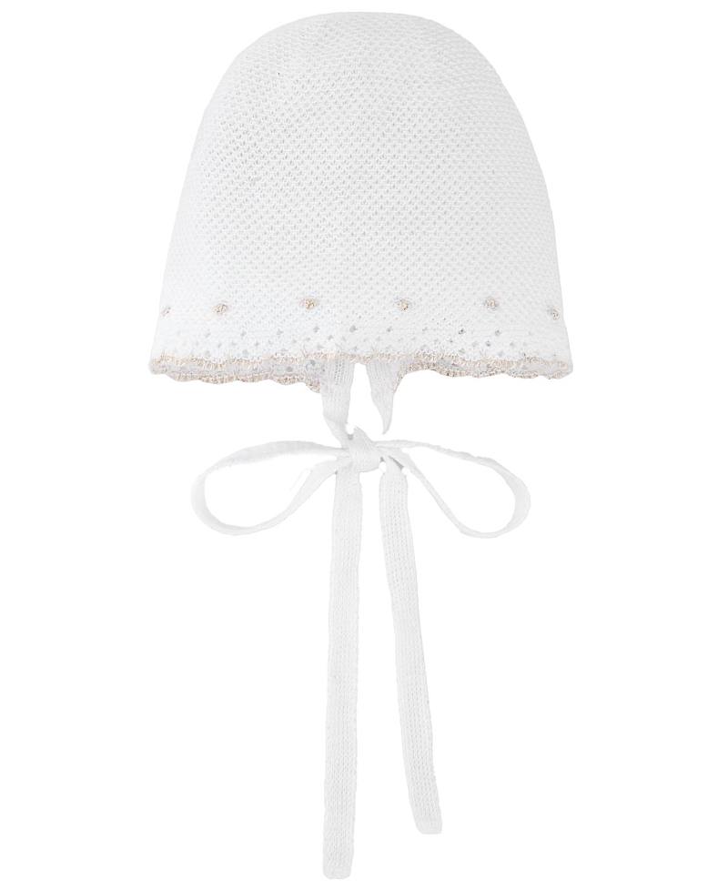 PAZ RODRIGUEZ UNISEX LINO KNIT BONNET - BABY