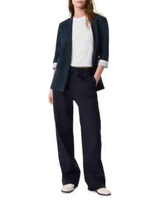 Jennie Contrast Cuff Blazer