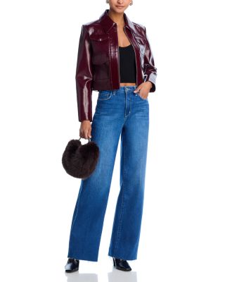 Scottie High Rise Wide Leg Jeans in Apollo