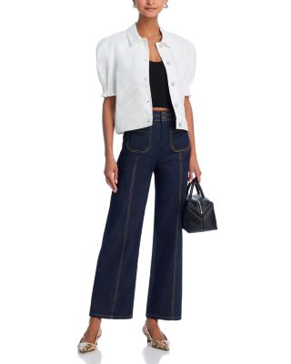 Dorothea Wide Leg Jeans in Indigo