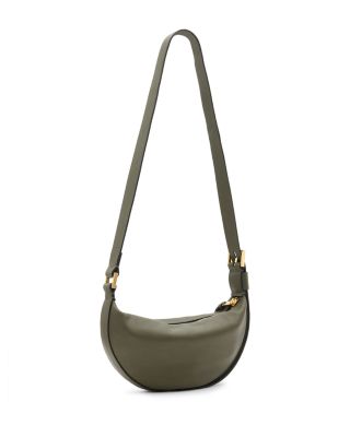 Half Moon Leather Crossbody