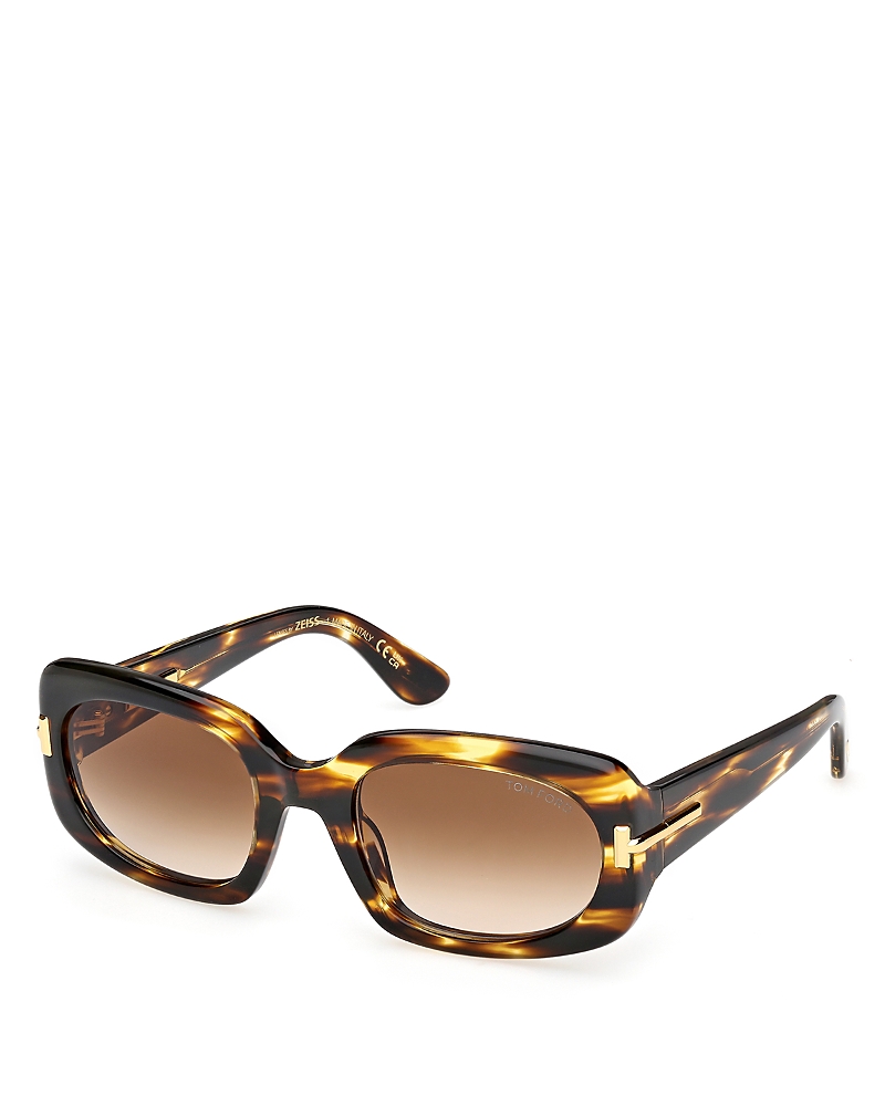 Tom Ford Icon Collection Rectangle Sunglasses, 54mm · OS