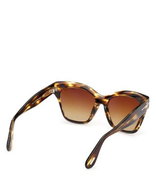 Elvira Butterfly Sunglasses, 55mm