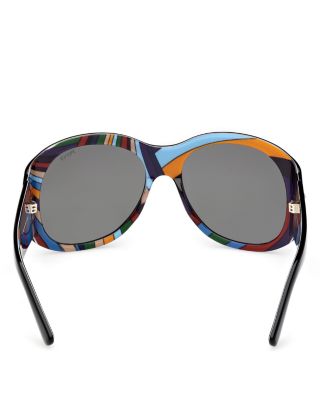 Geometric Sunglasses, 59mm