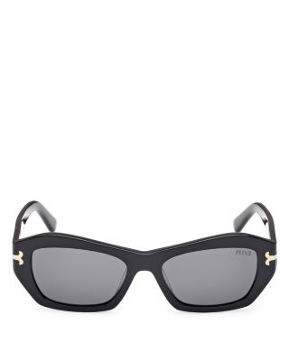 Geometric Sunglasses, 54mm
