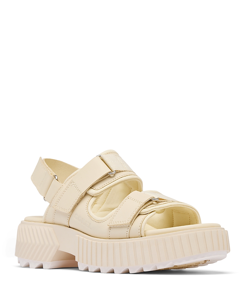 Sorel Ona Ave Multistrap Mid Sandal In White