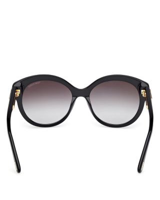 Icon Collection Round Sunglasses, 57mm