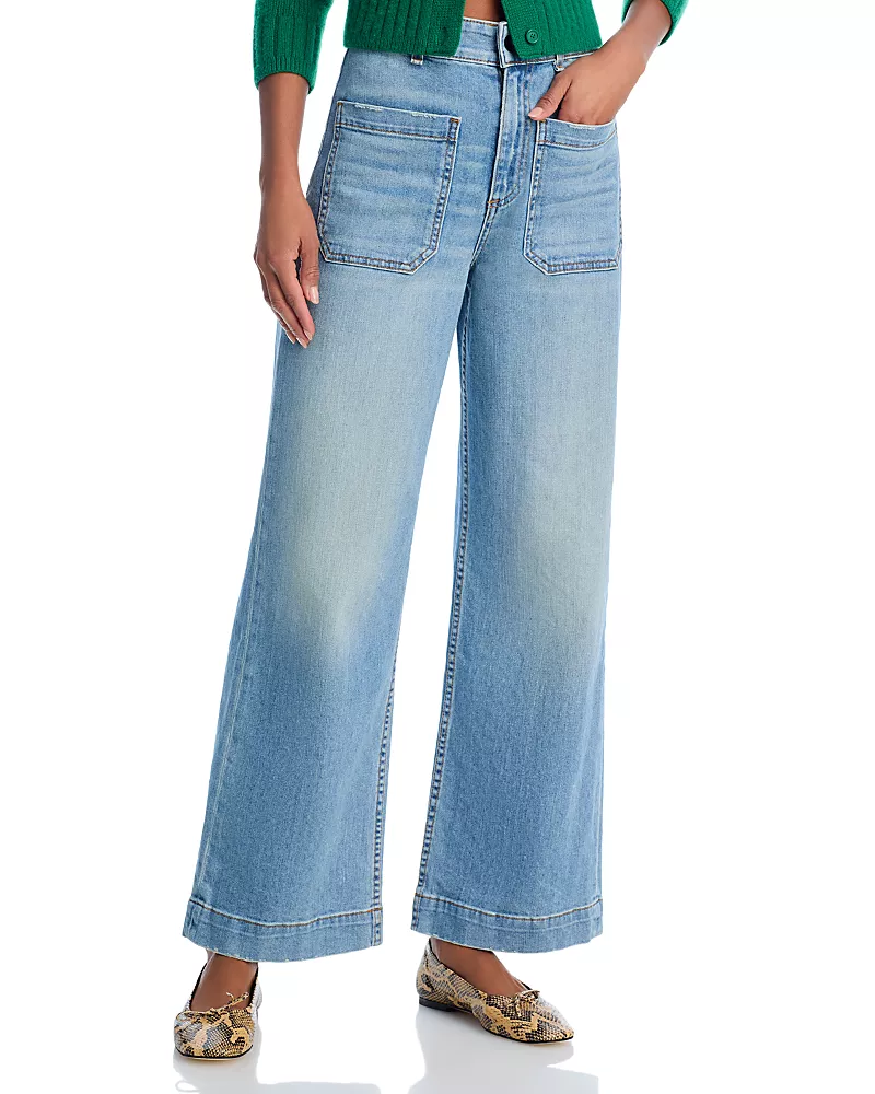 Askk Ny Sailor High Rise Jeans in Water Street