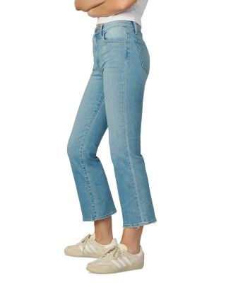 The Callie Cropped Bootcut Jeans in Snatched