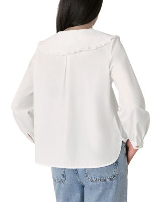 Cotton Collar Detail Top