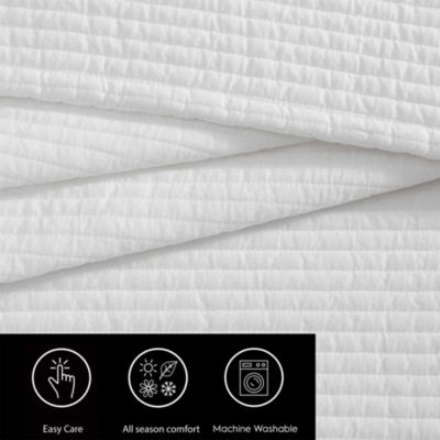 Cotton Voile 3 Piece Quilt Set, King