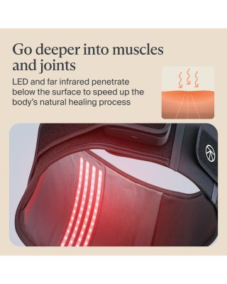 ThermBack Heat, Vibration & LED Wrap for Back Pain