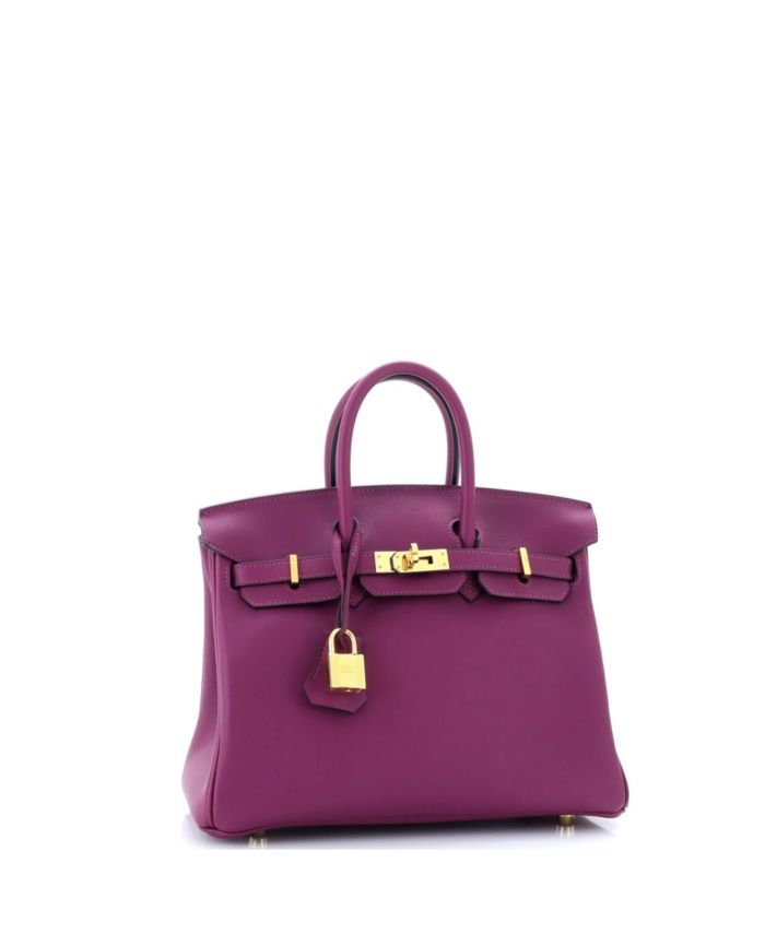 Birkin 25 Handbag Swift with Gold Hardware