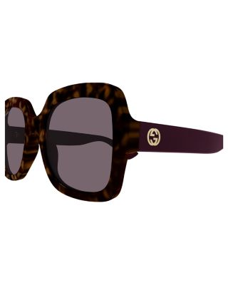 Minimal Squared Sunglasses, 54mm