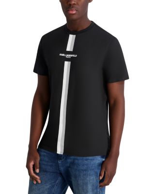 Racing Stripe Logo Graphic Tee