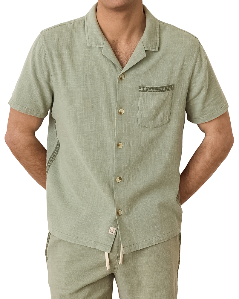 Marine Layer Embroidered Resort Shirt
