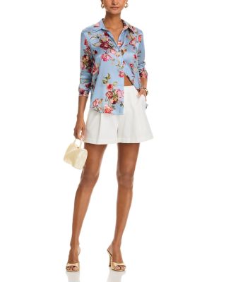 Tyler Long Sleeve Silk Blouse