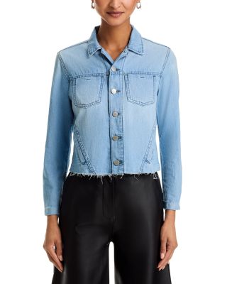Janelle Button Front Denim Jacket