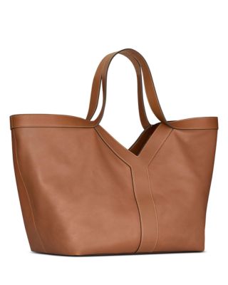 Y Tote Bag in Leather