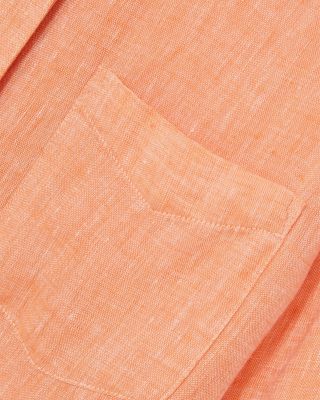 Linen Button Front Shirt