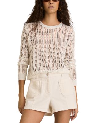 Kira Denim Patch Pocket Shorts