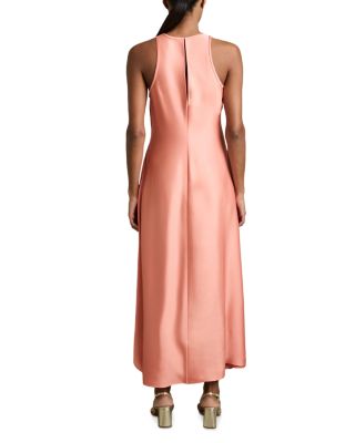 【海外限定】REISSドレス☆Petite Anessa Satin Ruched Sleevele 009766950