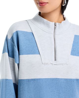 Vintage Havana Half Zip Sweatshirt | Bloomingdale's Women