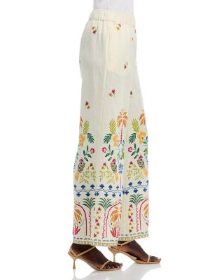 Linen Wide Leg Pants