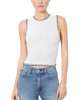 Alice and Olivia - Amity Whipstitched Tank Top