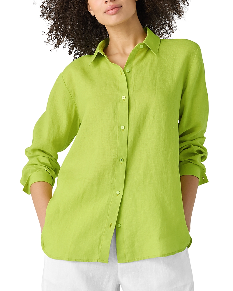 Eileen Fisher Classic Collar Long Shirt