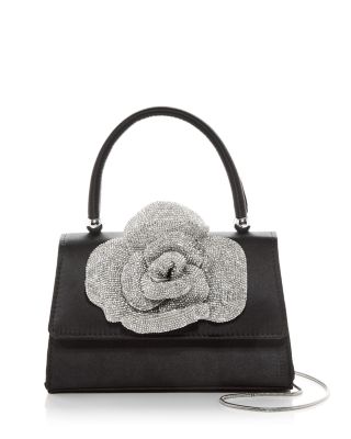 AQUA - Crystal Rosette Bag - Exclusive